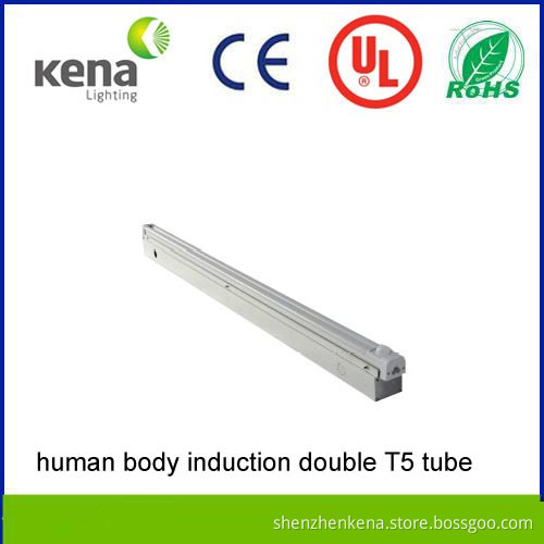 Human Body Induction Double T5 LED Tube 30W with Lm80